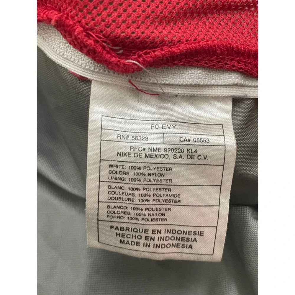 Vintage Y2K Nike Anorak 1/2 Zip Windbreaker Hoodie XXL Gray Center Swoosh